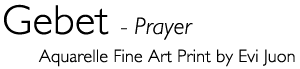 Title:  «Gebet - Prayer»