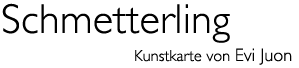 Titel: Kunstkarte «Schmetterling»