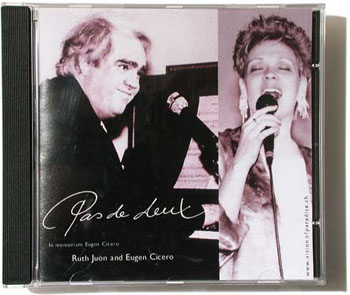 CD Cover: &laquo;Pas de deux&raquo;