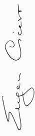 Eugen Cicero's signature